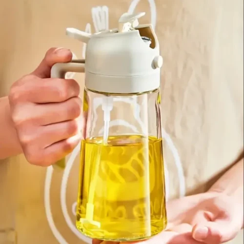2 in 1 Oil Sprayer Dispenser 450ml | Pakistan - Image 3