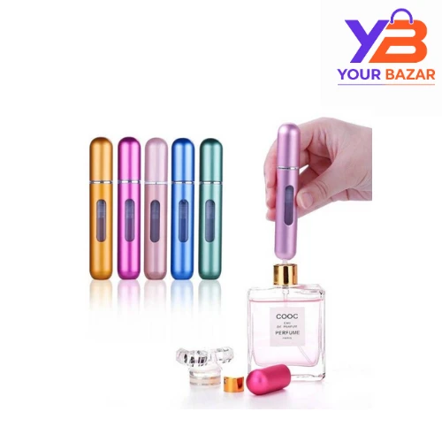Portable Perfume Atomizer | Refillable Travel Spray Bottle