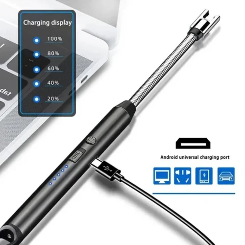 Rechargeable Electric Arc Lighter | Windproof USB Lighter - Image 3
