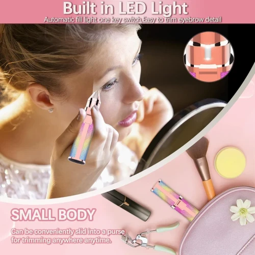 2 in 1 Eyebrow Facial Hair Remover | Pakistan - Image 2