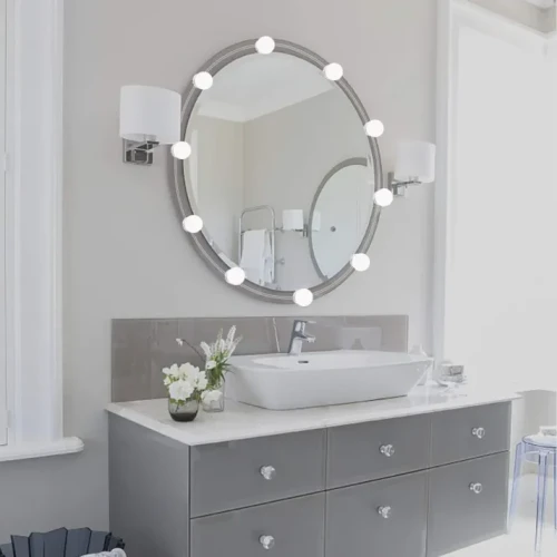 LED Vanity Mirror Lights | Hollywood Makeup Mirror Light - Image 4