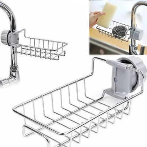 Stainless Steel Faucet Rack For Kitchen - Image 3