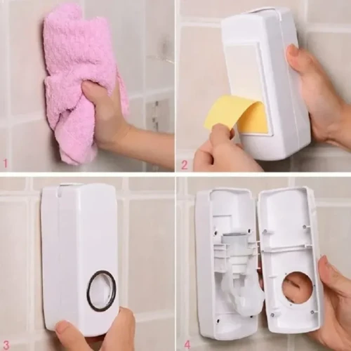 Automatic Toothpaste Dispenser & Toothbrush Holder | Wall Mount - Image 4