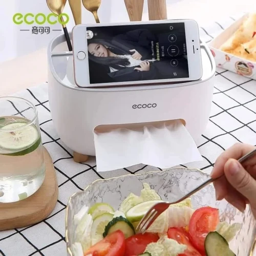 Multifunction Tissue Box Organizer | Wall Mounted Holder - Image 4