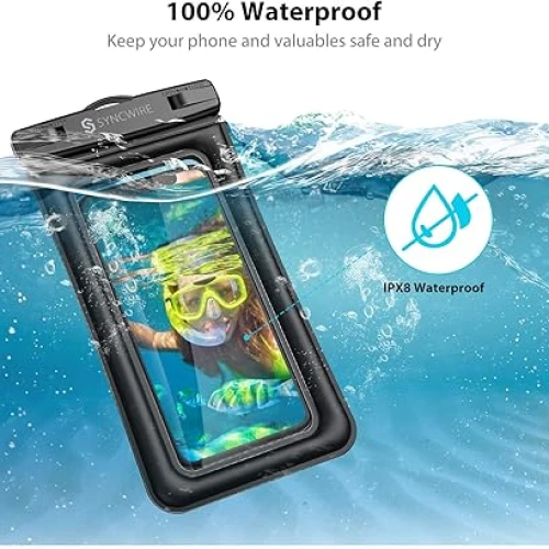 Waterproof Transparent Mobile Cover - Image 3