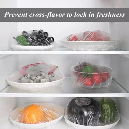 100 Pcs Food Cover Polythene Covers | YourBazar Pakistan - Image 2