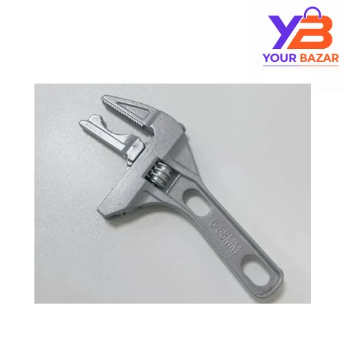 Wide Opening Adjustable Pipe Wrench | Heavy Duty Plumbing Tool
