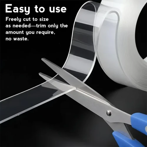 Double Sided Nano Tape | Reusable Transparent Adhesive - Image 2