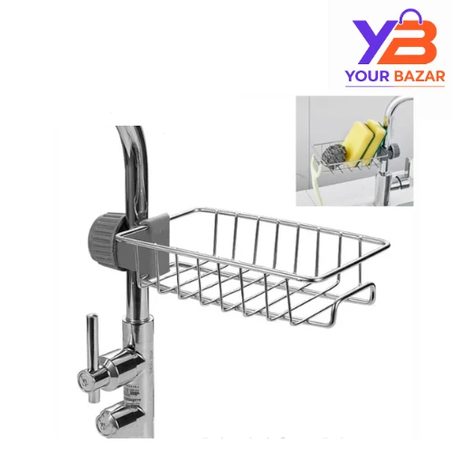 Stainless Steel Faucet Rack For Kitchen Sink Organizer