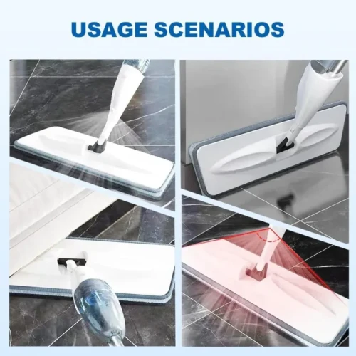360 Spray Mop Floor Cleaner Self-Wringing Spin Mop - Image 4