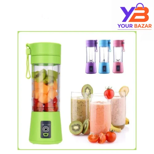 Rechargeable 6-Blade Portable Juicer | USB Mini Blender
