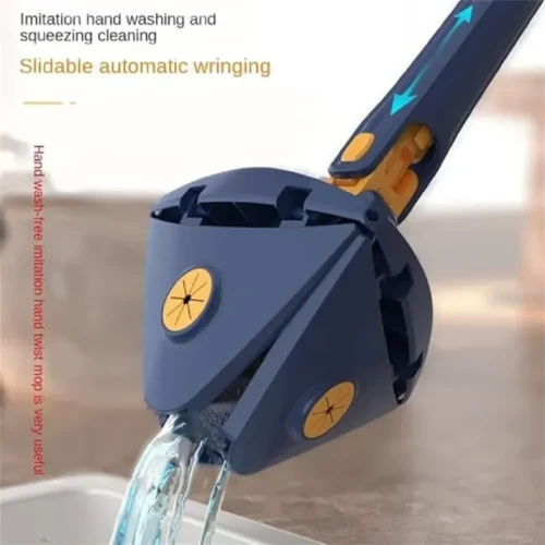 360 Rotating Triangle Mop Self-Wringing Floor Mop - Image 4