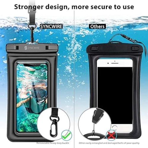 Waterproof Transparent Mobile Cover - Image 2