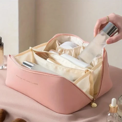Leather Cosmetic Organizer | Makeup Storage Pakistan - Image 5