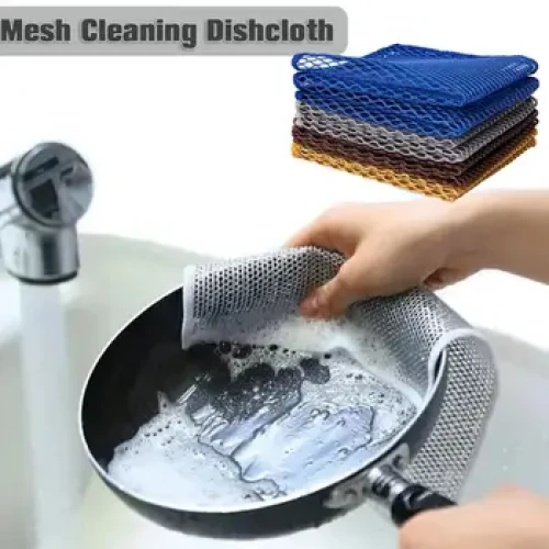 5 Pcs Steel Wire Multipurpose Dish Washing Rags - Image 5