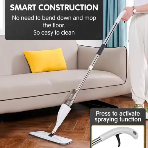 360 Spray Mop Floor Cleaner Self-Wringing Spin Mop - Image 5