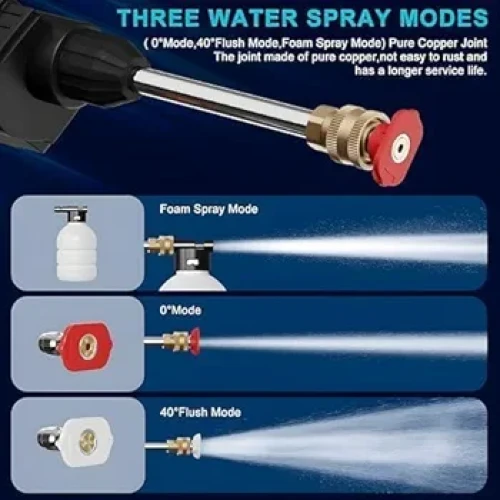 High-Pressure Washer Gun with Battery | Cordless Car Wash - Image 4