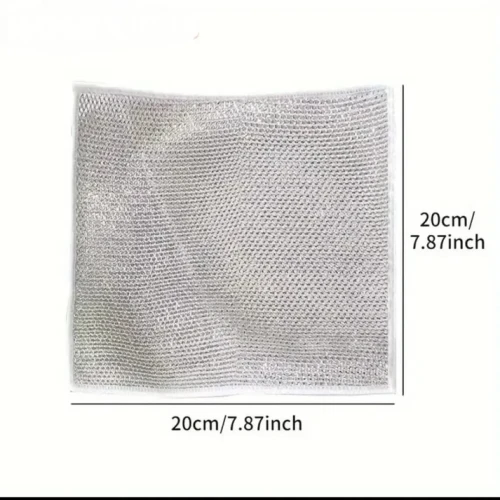 5 Pcs Steel Wire Multipurpose Dish Washing Rags - Image 2