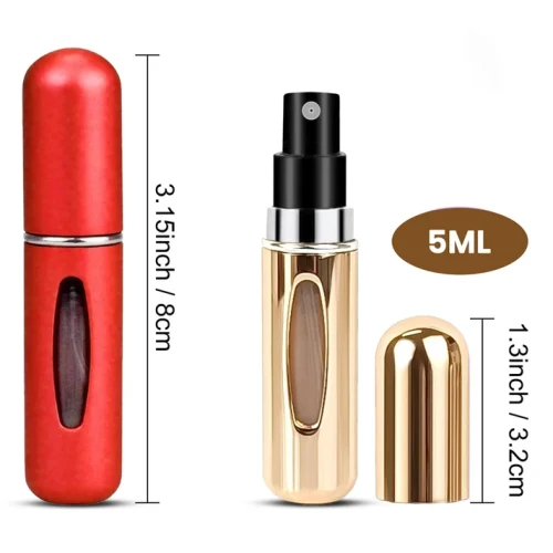 Portable Perfume Atomizer | Refillable Travel Spray Bottle - Image 3