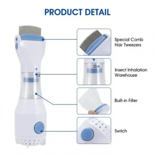V Comb Anti-Lice Machine Electric Lice Remover - Image 2