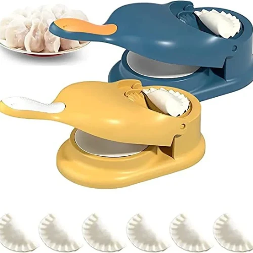 2 in 1 Dumpling & Samosa Maker Mold | Pastry Press Tool - Image 3