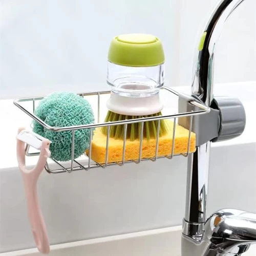 Stainless Steel Faucet Rack For Kitchen - Image 5