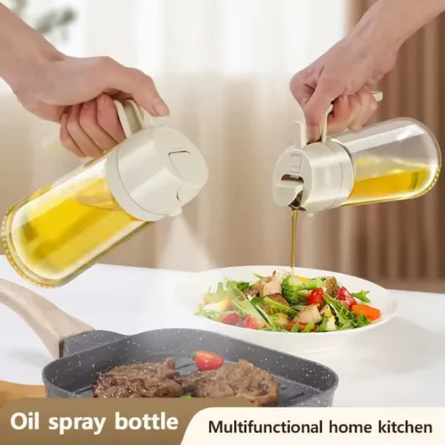 2 in 1 Oil Sprayer Dispenser 450ml | Pakistan - Image 4
