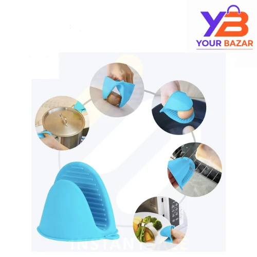 Heat Resistant Silicone Pot Holder Oven Glove & Trivet Mat