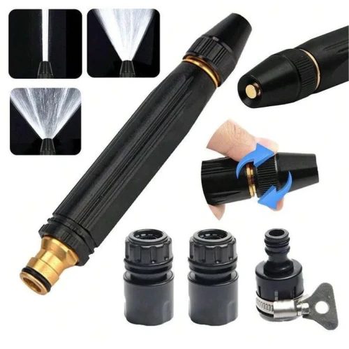 Heavy Duty Water Spray Nozzle | Garden Hose Attachment - Image 5