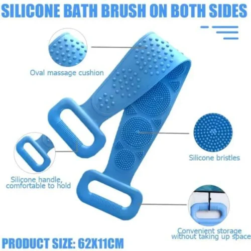 Back Scrubber Bath Belt | Body Exfoliator Pakistan - Image 2