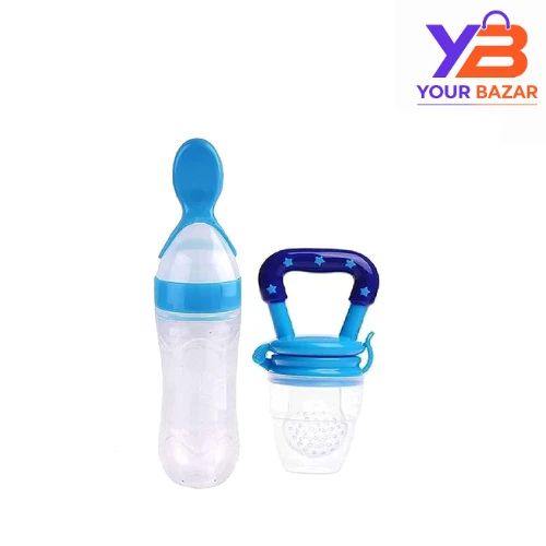 Baby Spoon Feeder & Fruit Pacifier Set