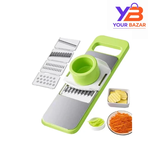 5 in 1 Vegetable Cutter | Multi-Function Food Chopper & Slicer