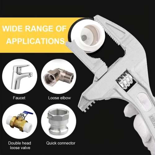 Adjustable Pipe Wrench | Plumbing Tool Pakistan - Image 3